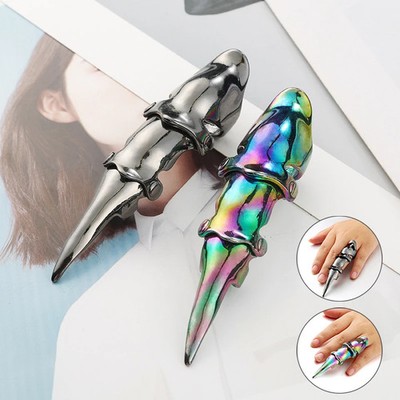 Halloween Claw Ring  Gothic Vampire Witch Finger Armor Knuckle Cosplay Jewelry
