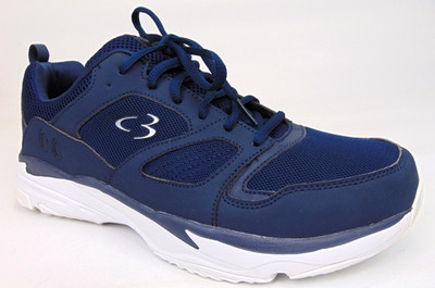 Skechers Concept 3 EAKIN Men's Comfort Training Shoes Size 10.0 WIDE, Navy Blue