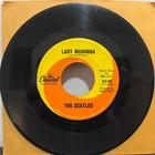 THE BEATLES - Lady Madonna / The Inner Light (1968) - 7" Vinyl Record 45RPM- VG