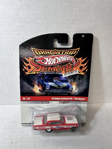 Hot Wheels 1965 Dodge Coronet A/FX The Honker Drag Strip Demons 1:64 Diecast NEU