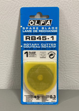 OLFA 45mm Rotary Cutter Blade RB45-1 One Blade New