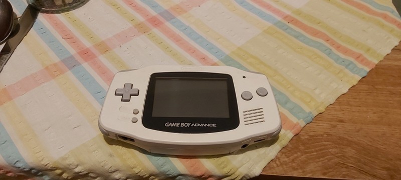 Nintendo Game Boy Advance (GBA) Handheld Console Arctic White (AGB-001)