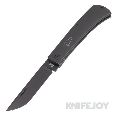 ESNYX SILVER LINE WORKHORSE FRONT FLIPPER BLACK PVD TITANIUM ( New )