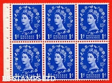 SG. 516L. SB20. 1d ultramarine. A fine UNMOUNTED MINT example. Complete B B50128