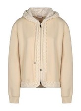 Moncler Cotton Blend Zip-Up Cardigan 152206094