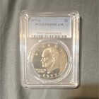 1977-S $1 Eisenhower Dollar Proof Type 2, PCGS PR69DCAM (San Francisco) — photo 1