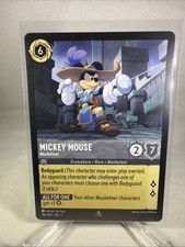 Mickey Mouse Musketeer Disney Lorcana First Chapter 186/204 Non Foil Rare