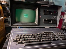 vintage Kaypro 2 x II X IIX computer WORKS RECAPPED READ