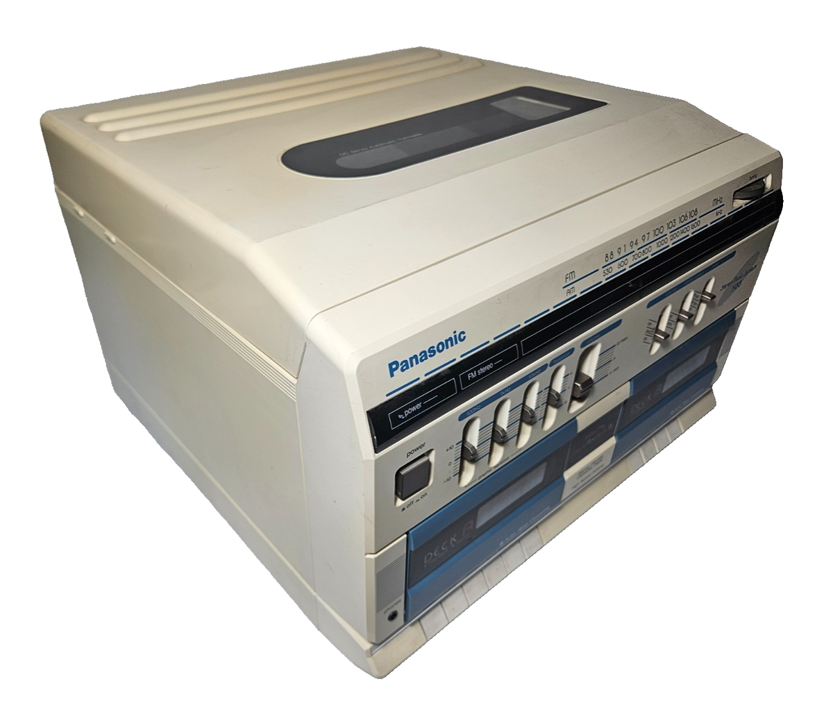 Vintage Panasonic SG-X88 Combo- Turntable Dual Cassette & Both
