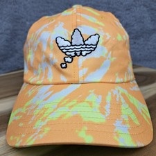 Adidas Gorra Correa Trasera NMD 420 Relajado Tie Dye Naranja Brumoso Trifoil Para Hombres