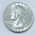1959 D Washington Quarter 90% Silver UNCIRCULATED COIN FROM SET FREE SHIP #7535