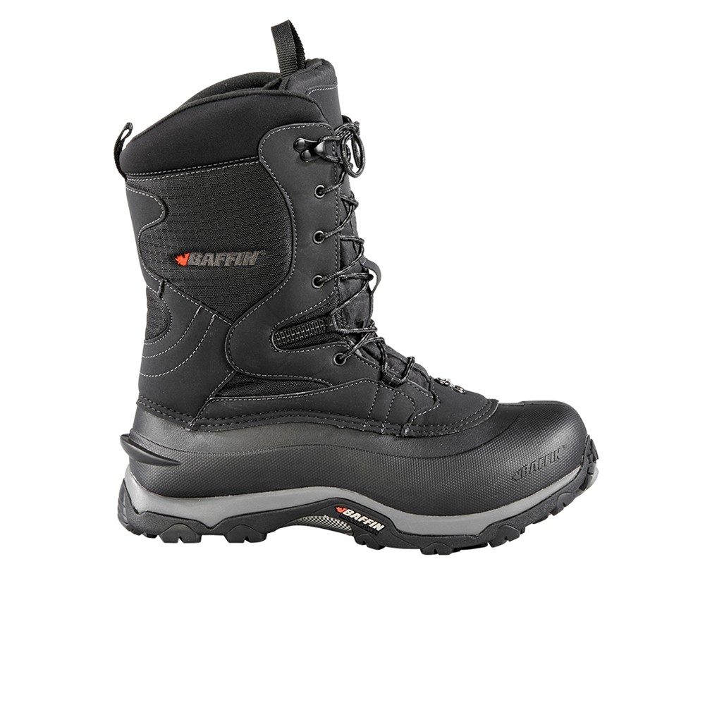 Baffin Summit Round Toe Snow Mens Black Casual Boots LITEM015-001 53890₽