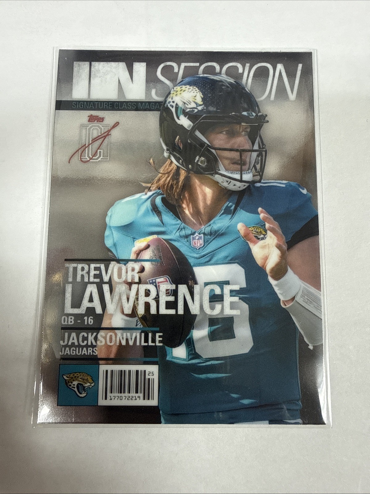 2025 Topps Signature Class In Session Trevor Lawrence IS-10 Jacksonville Jaguars