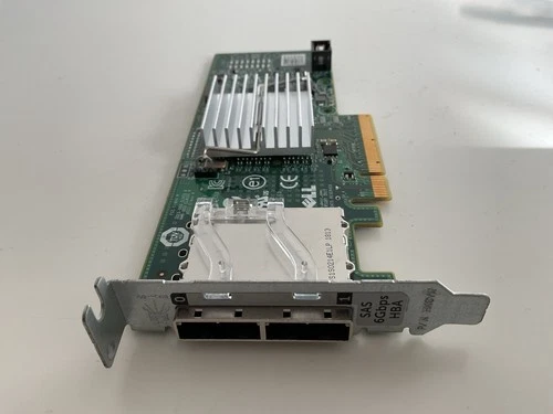 DELL UCS-70 6Gb/s SAS PCIe x8 HBA, Dual Port, Controller