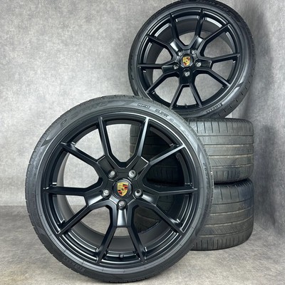 Sommerräder Porsche Taycan J1-2 21'' Original RS SPYDER Felgen TURBO S 9J1073660M