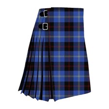 Scottish Hill Modern Tartan Kilt For Men - Traditional 8yards Acrylic Wool Kilt