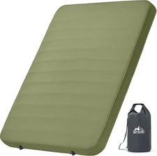 Camping Mattress, Self Inflating Sleeping Pad with Pump Sack, Foam Camping Pa...