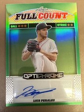 Luis Perales Auto 2023 Leaf Eclectic Optichrome Full Count #OFC-LP1 Green /5