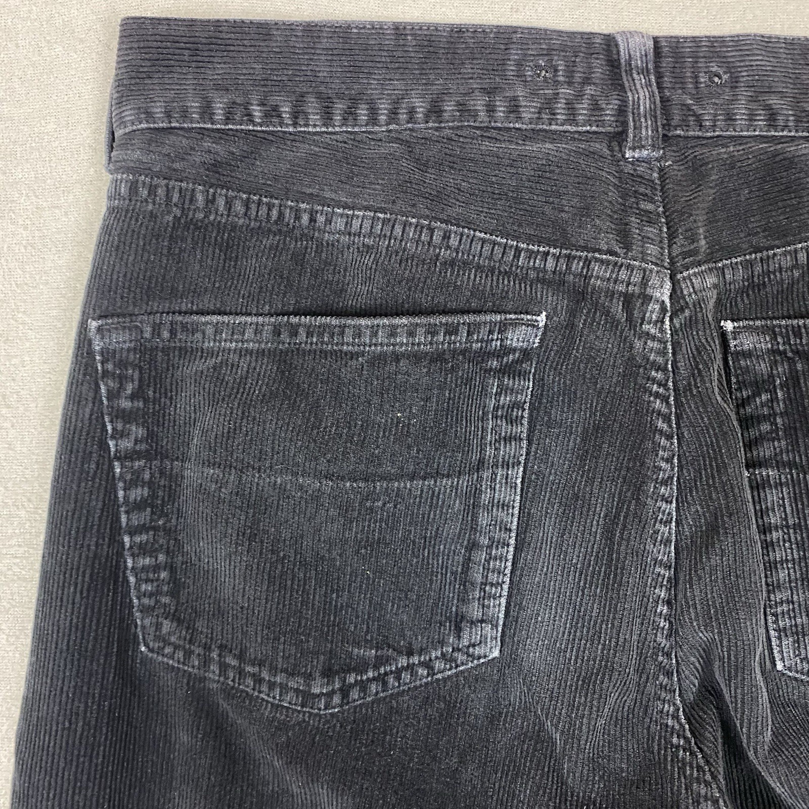 Stone Island Black Corduroy Trousers Men’s W33 L32 Made in Italy Vintage Y2K thumbnail 11