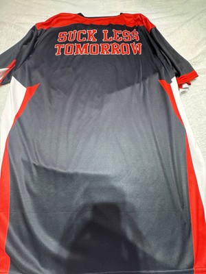 Suck Less Tomorrow Jersey TTF Jorden 3xl Red And Black LNC