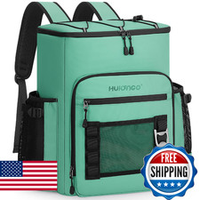 Hulongo Large 52cans Waterproof Insulated Cooler Backpack for Men  Women, Leak