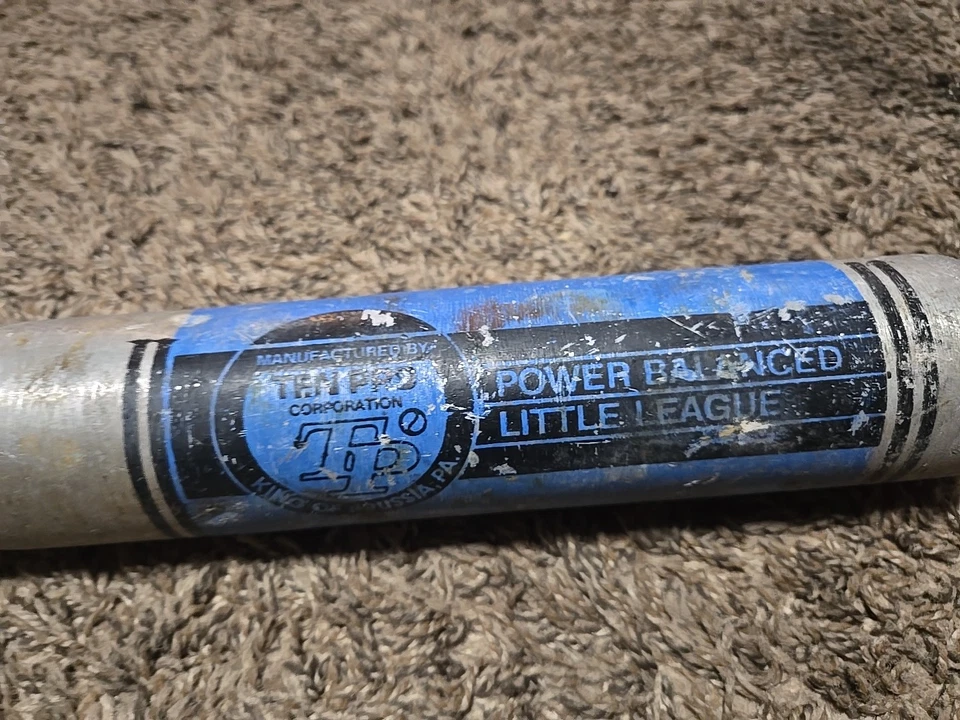 Vintage BOMBAT BIG WHOMPER 1000Q Power Balanced Little League Baseball Bat - Image 3 of 4