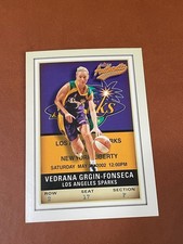 2002 Fleer Authentix WNBA - Vedrana Grgin-Fonseca #89 Los Angeles Sparks