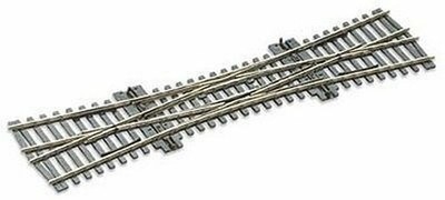 Peco SLE190 HO Maßstab Code 75 Weiche Doppelweiche mit Electrofrog