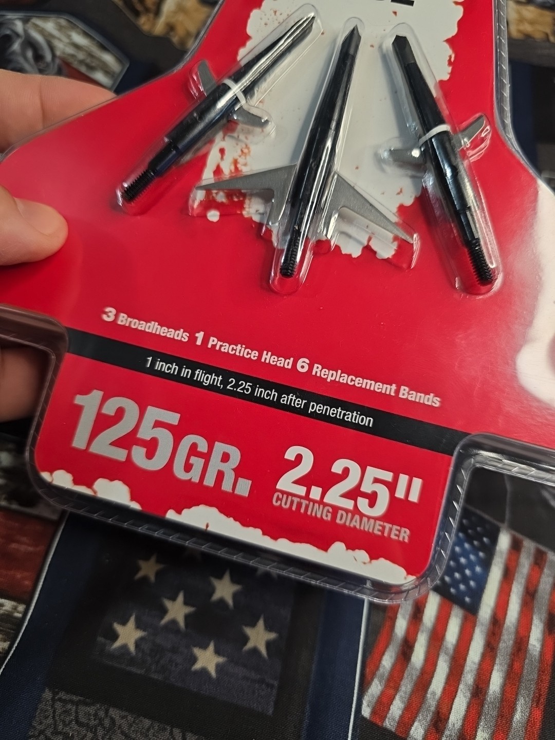 3 SWHACKER #202 SCREW IN BROADHEADS 125 GRAIN 2.25" CUT & PRACTICE HEAD BOWHUNT