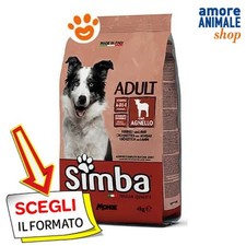 Monge Simba Chien Adulte Avec Agneau Nourriture Sèche Pour Chiens 4/20 Kg