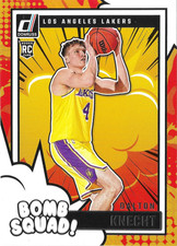 2024-25 PANINI DONRUSS BASKETBALL DALTON KNECHT ROOKIE BOMB SQUAD INSERT #15 LA
