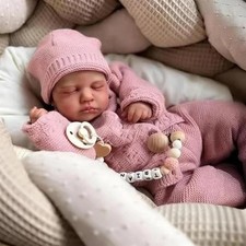 Anano Reborn Baby Dolls Silicone Full Body-20 in Realistic Baby Doll Newborn Gir