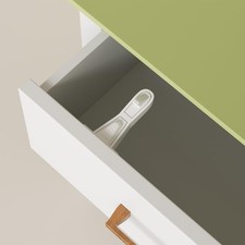 SAFELON 12 Pcs Baby Safety Cabinet Locks Childproof Drawer Locks with Screws