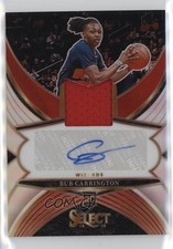 2024-25 Panini Select Rookie Jersey 133/199 Bub Carrington #RJA-BUB Auto rf2