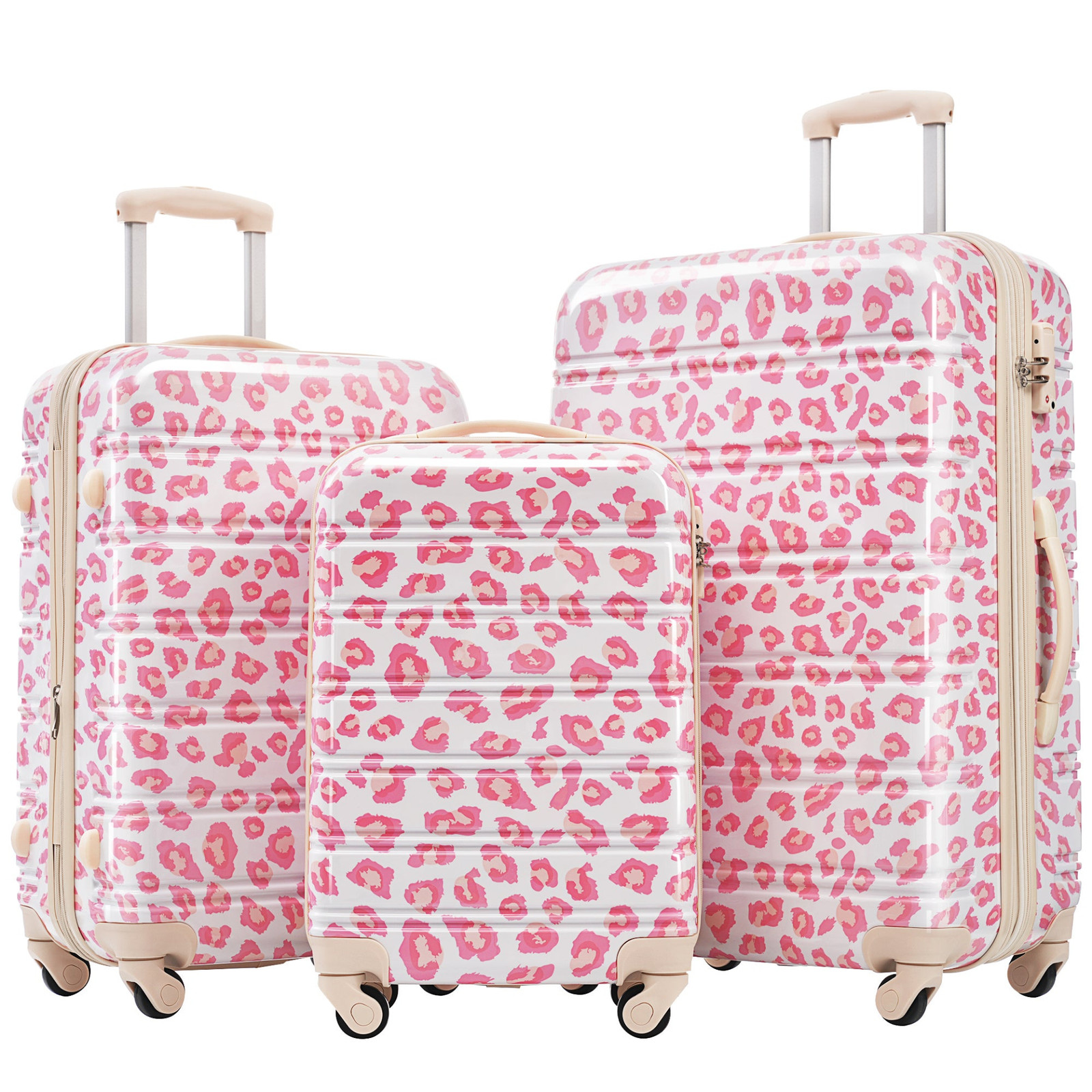 Set With Tsa Lock, Lightweight Travel Suitcase