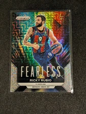 2023-24 Panini Prizm EuroLeague Fearless Mojo Ricky Rubio /25