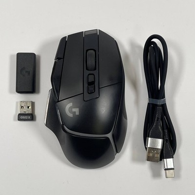 Logitech G502 X Plus Lightspeed Wireless RGB Gaming Mouse - Optical Mouse Lights