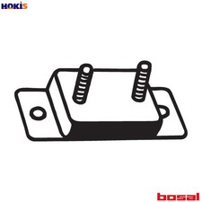 RUBBER STRIP EXHAUST SYSTEM 255-262 FOR VW CARAVELLE/TRANSPORTER/III/Bus 1.7L