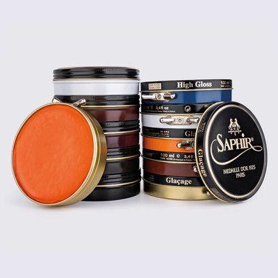 Saphir Medaille D'or Pate De Luxe Schuhcreme, 50 ml