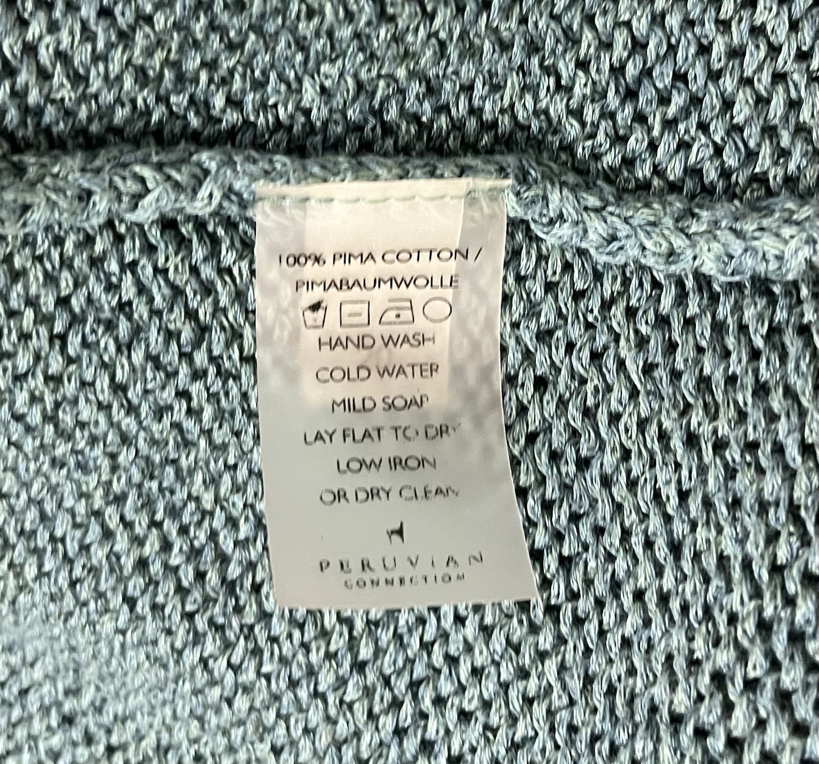 Peruvian Connection 100% Cotton Pullover Sweater … - image 6