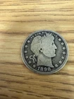 1898 Barber Quarter Dollar,