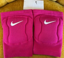 Nike Pro Compression Padded Knee Sleeves Pink White Unisex Size M/L