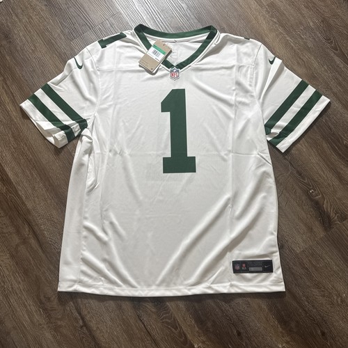 New York Jets Jersey XL Sauce Gardner Mens Nike White NWT | eBay