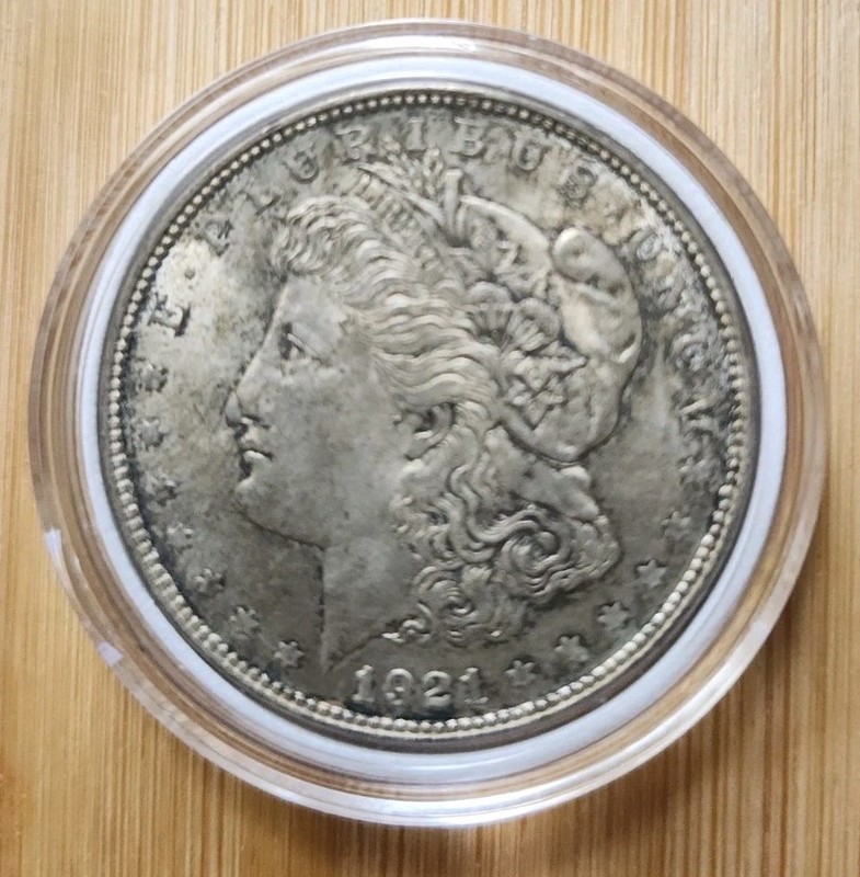 1921 $1 Morgan Silver Dollar