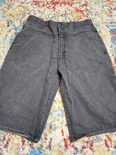 Vintage 90's Marithe Francois Girbaud Baggy Wide Leg Jean Shorts Jorts 34/36"