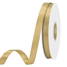 5/8 Inch x 50 Yards Gold Satin Ribbon Double Face Fabric Gift Wrapping Bows