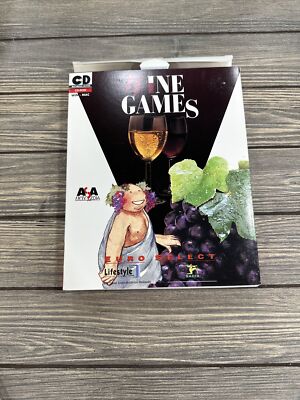 Wine Games CD-Rom Win MAC ASA New Media Euro Select SACIS 