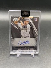 2024 Topps Chrome Black Coco Montes CBA-CMON RC Refractor Auto /150 Rockies