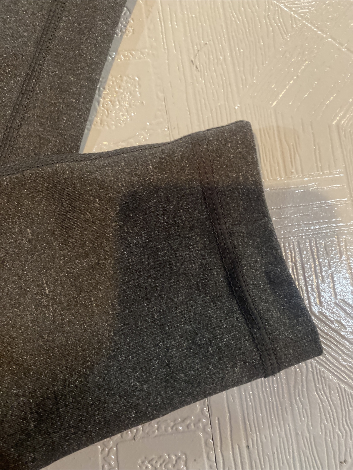 FILA Grey Leggings Size XL Ankle Leggings Logo On The Waist