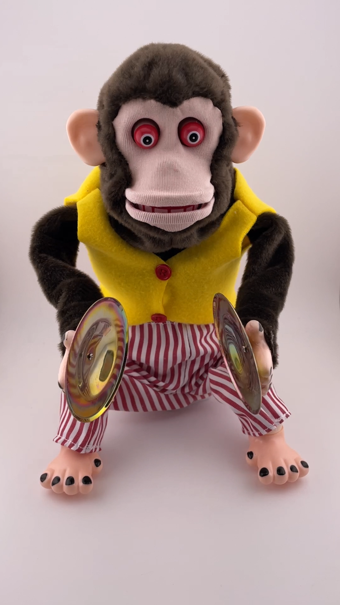 Toy Story Jolly Chimp Monkey Doll Chimp Cymbals Naughtiness